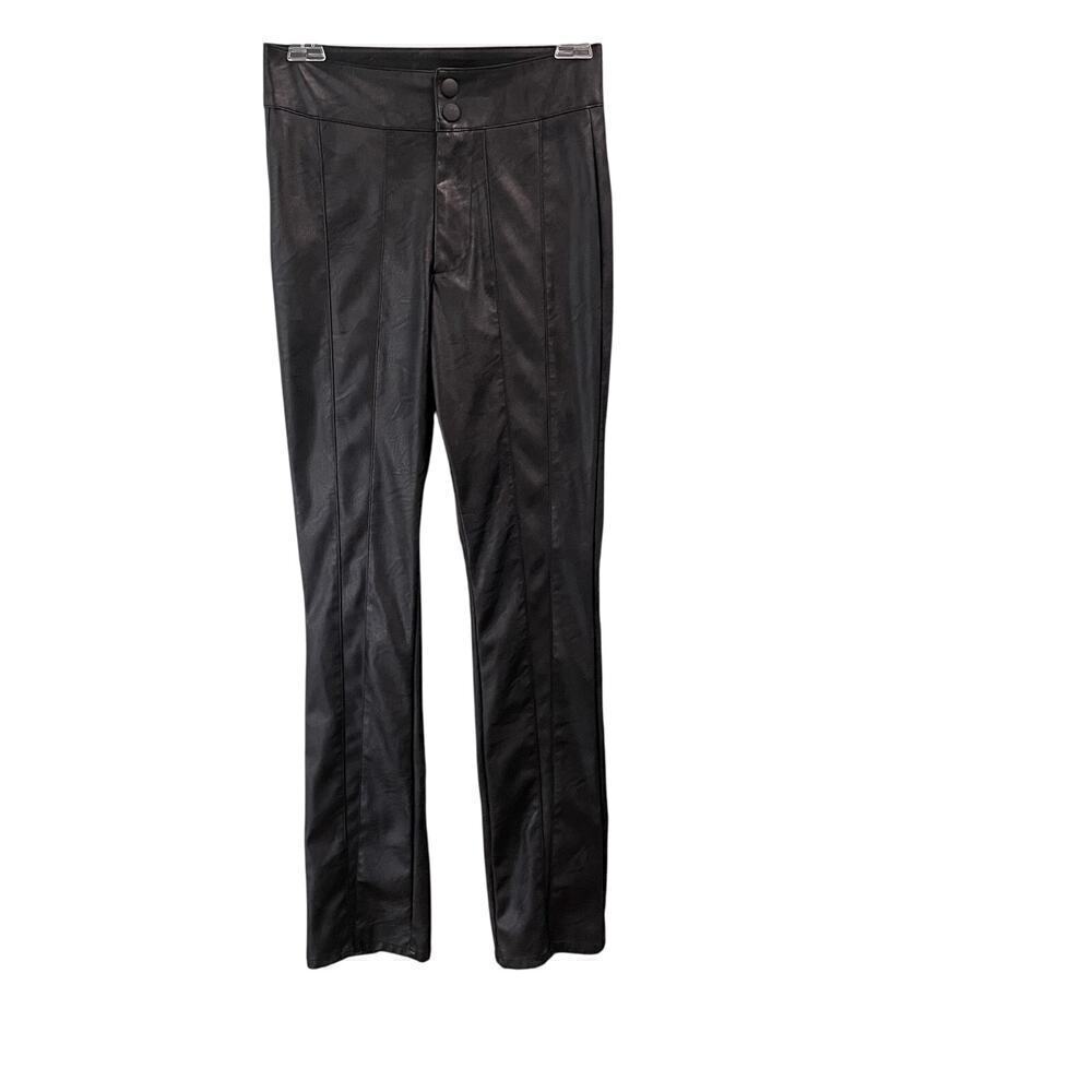 I Am Gia Faux Leather Pants Black Size XS Punk Rock Grunge
